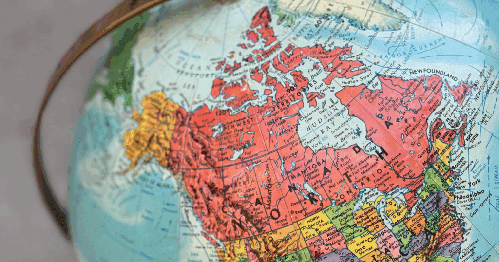 Globe-Map-of-Canada